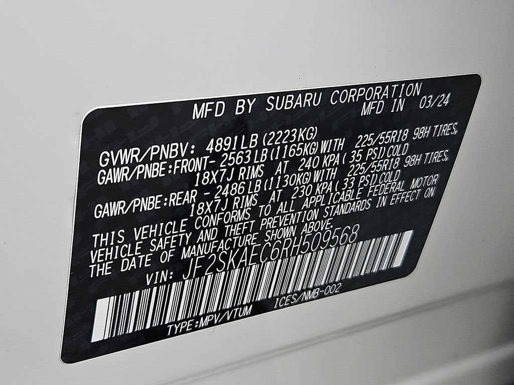 2024 Subaru Forester Sport