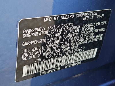 2022 Subaru Forester Premium