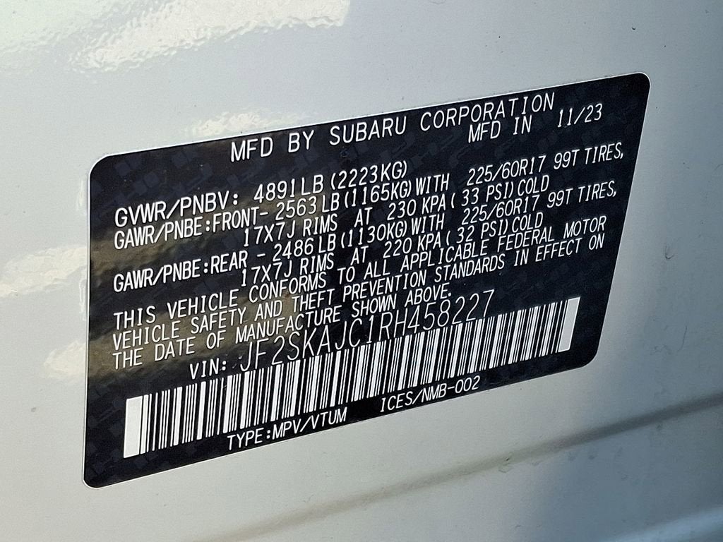 2024 Subaru Forester Wilderness