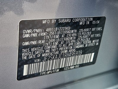2024 Subaru Forester Wilderness
