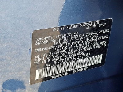 2023 Subaru Forester Limited