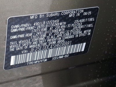 2025 Subaru Forester Premium