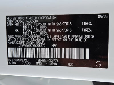 2025 Toyota 4Runner Hybrid TRD Off Road Premium