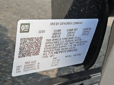 2026 Chevrolet Trax LT