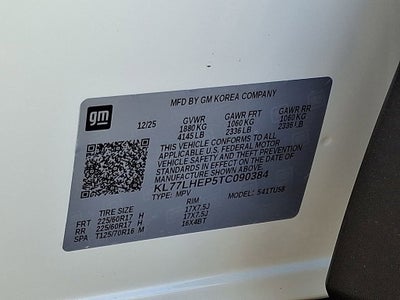 2026 Chevrolet Trax LT