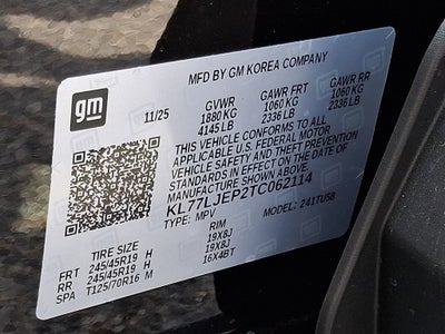 2026 Chevrolet Trax 2RS