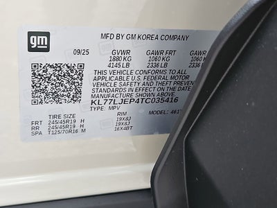 2026 Chevrolet Trax 2RS