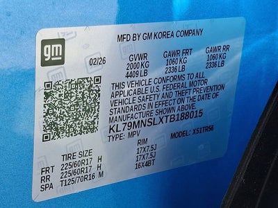 2026 Chevrolet Trailblazer LS