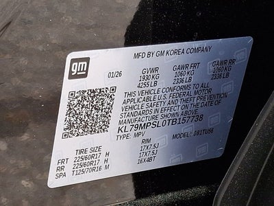 2026 Chevrolet Trailblazer LT