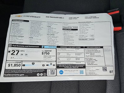 2026 Chevrolet Trailblazer LT