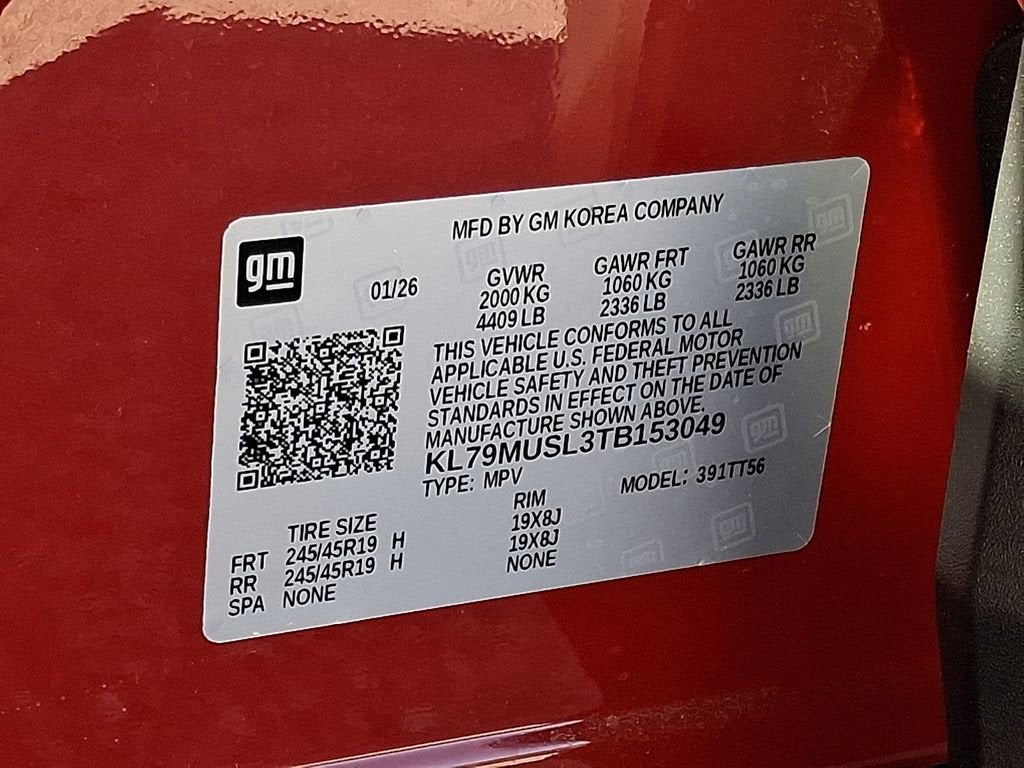 2026 Chevrolet Trailblazer RS