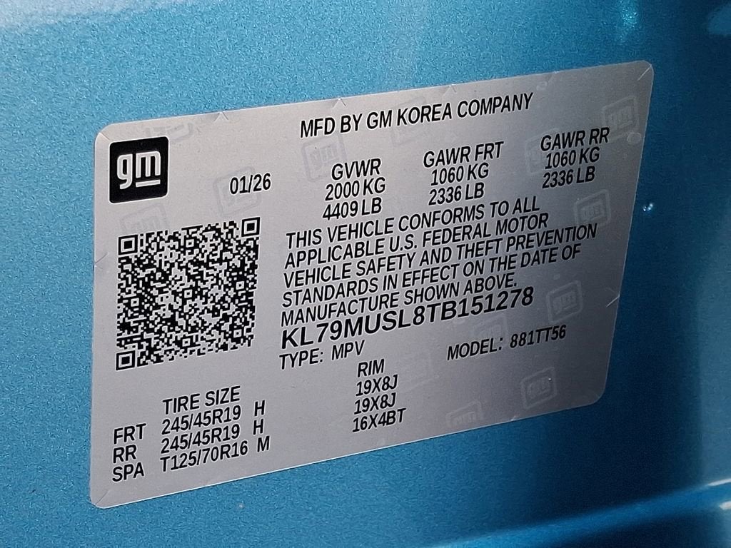 2026 Chevrolet Trailblazer RS