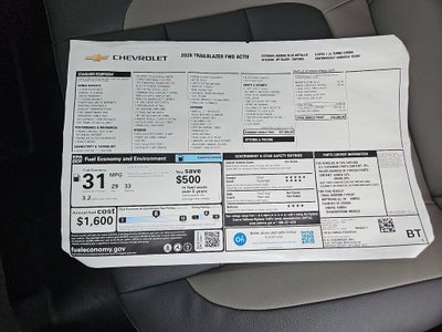 2026 Chevrolet Trailblazer ACTIV