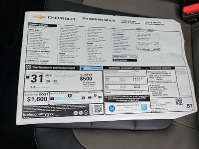 2026 Chevrolet Trailblazer ACTIV
