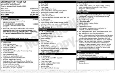 2022 Chevrolet Trax LT