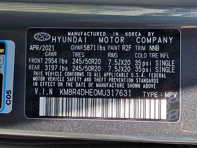 2021 Hyundai Palisade SEL
