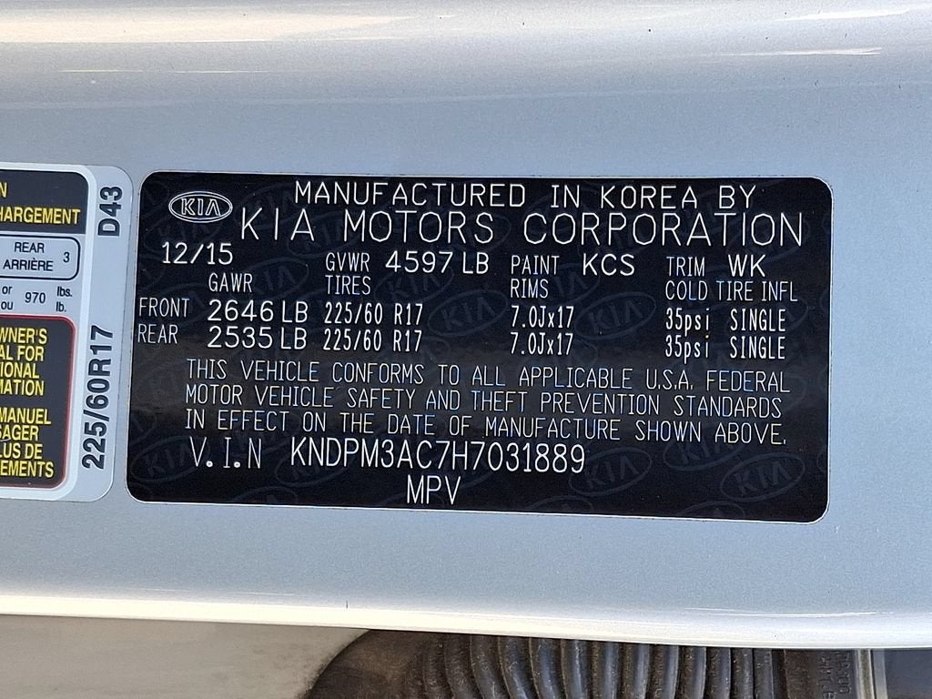 2017 Kia Sportage LX