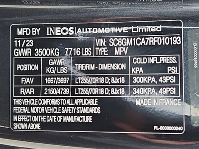 2024 INEOS Grenadier Station Wagon NA