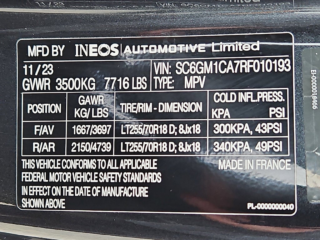 2024 INEOS Grenadier Station Wagon NA