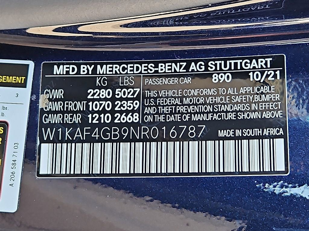 2022 Mercedes-Benz C-Class C 300