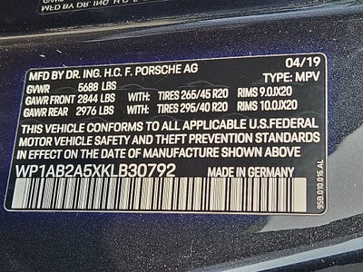 2019 Porsche Macan S