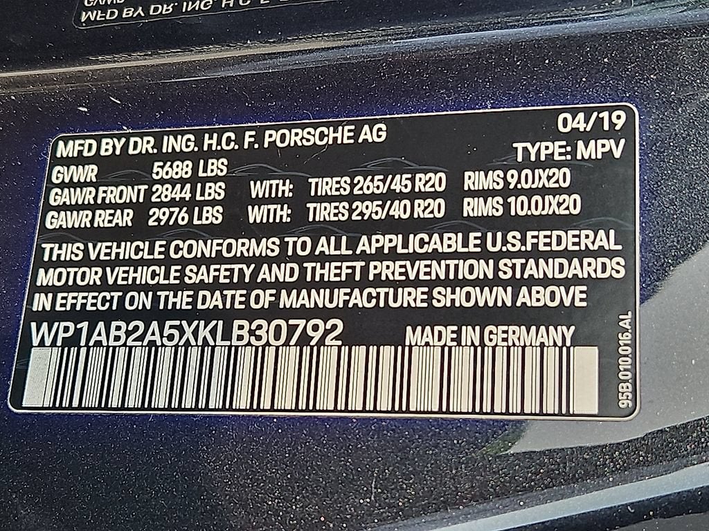 2019 Porsche Macan S