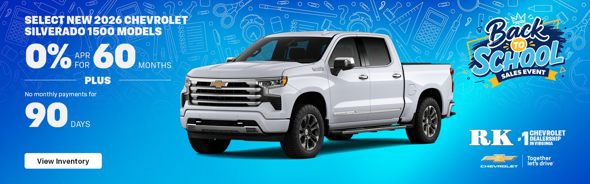 New 2026 Chevrolet Silverado 1500 Models