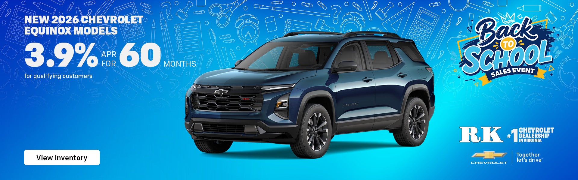 New 2026 Chevrolet Equinox Models