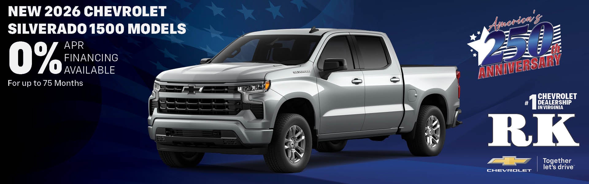 NEW 2026 CHEVROLET SILVERADO 1500 MODELS