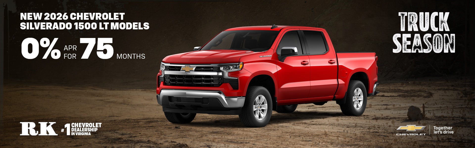 New 2026 Chevrolet Silverado 1500 LT Models