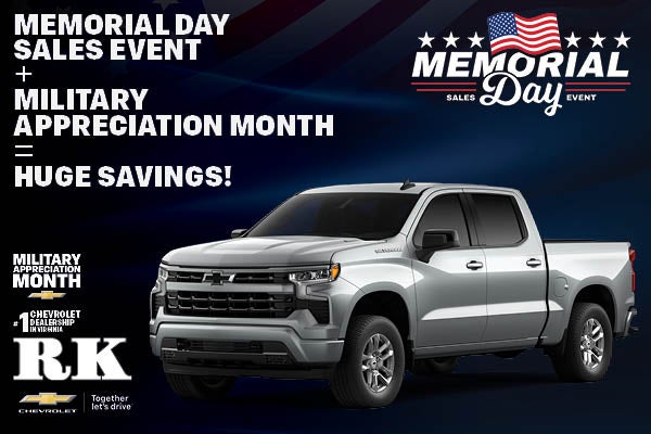 MEMORIAL DAY SALES EVENT 
