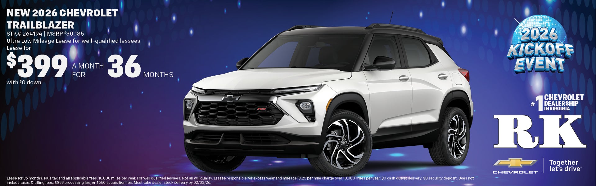 New 2026 Chevrolet Trailblazer in Virginia Beach, VA