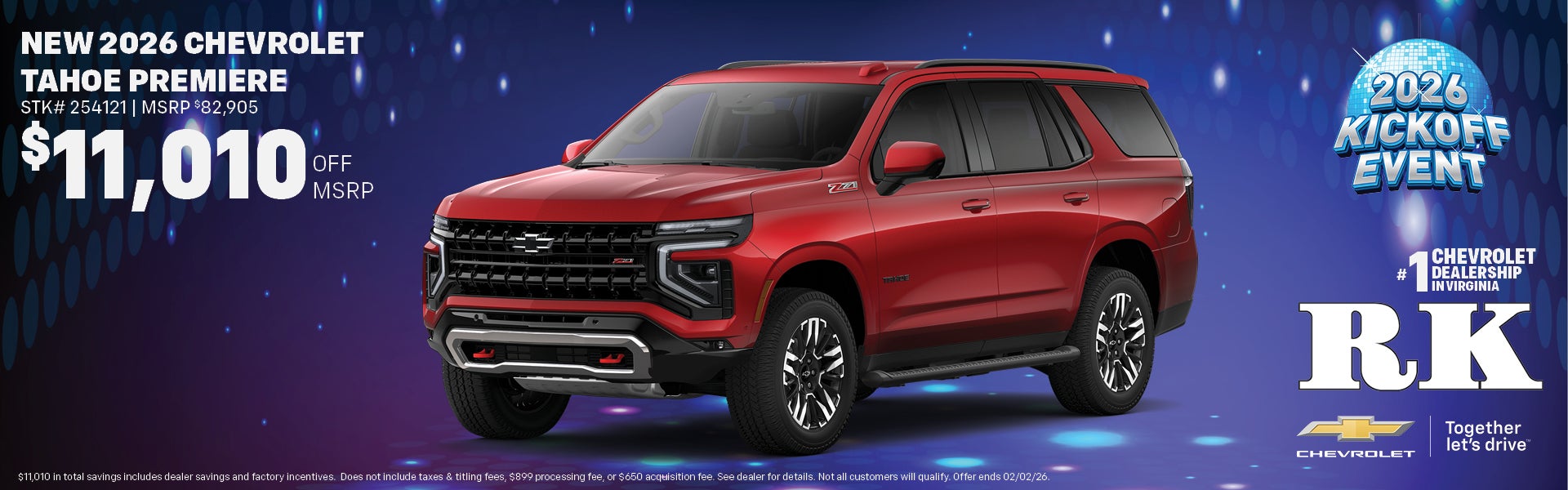 New 2026 Chevrolet Tahoe Premier in Virginia Beach, VA