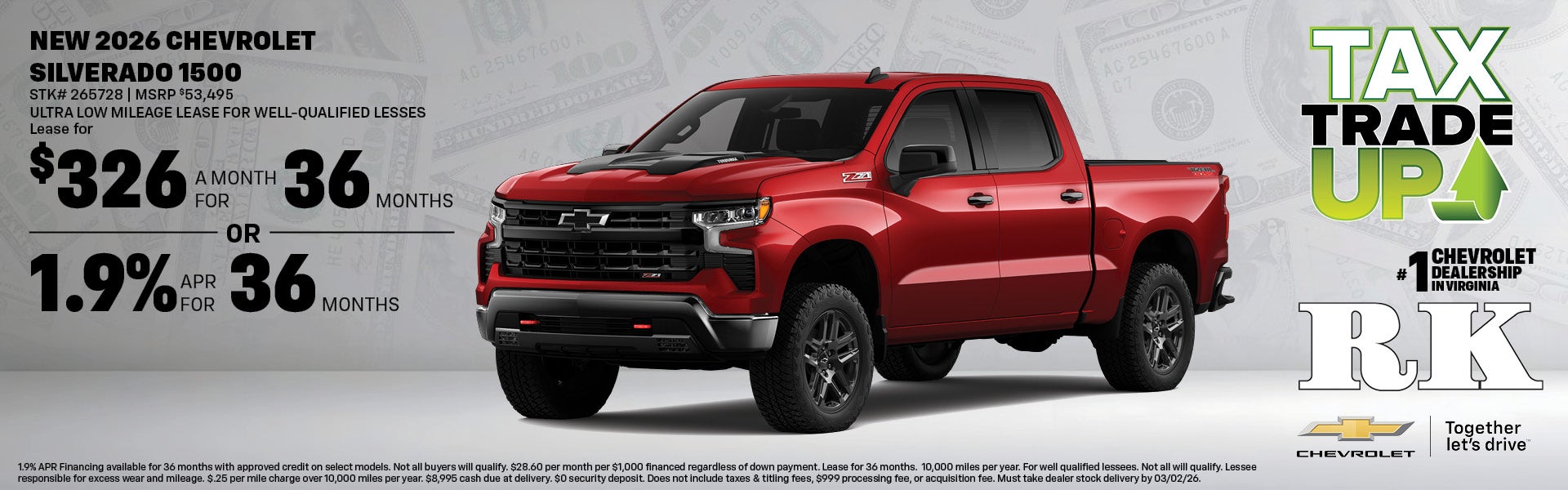 New 2026 Chevrolet Silverado 1500 in Ashland, VA 