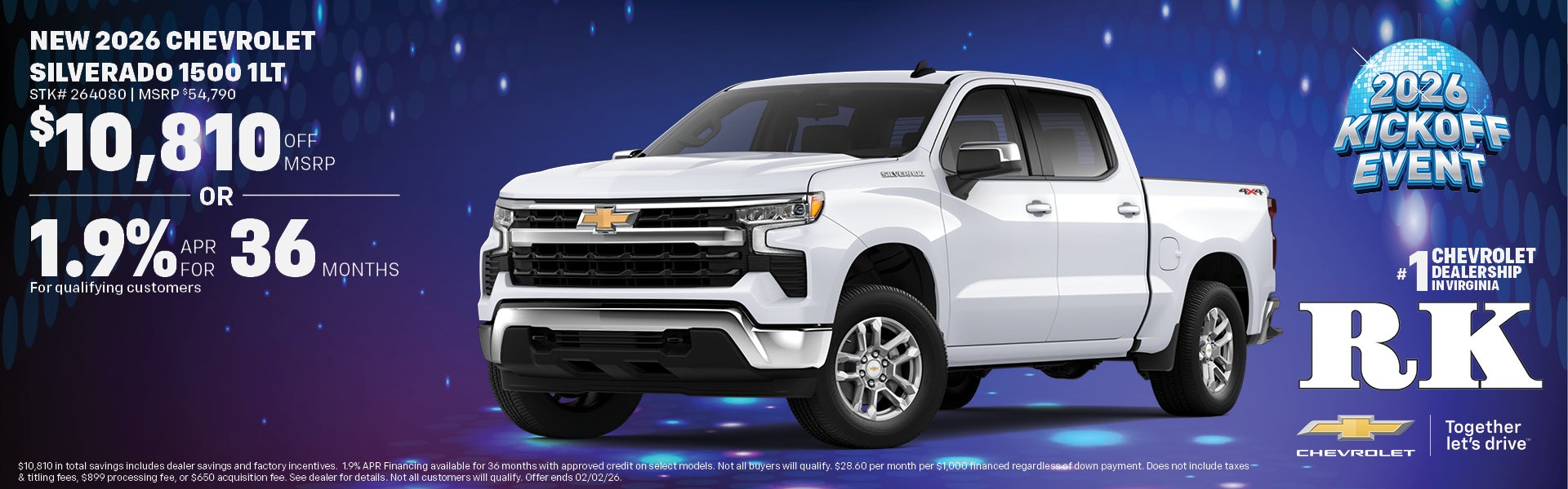 New 2026 Chevrolet Silverado 1500 1LT in Virginia Beach, VA